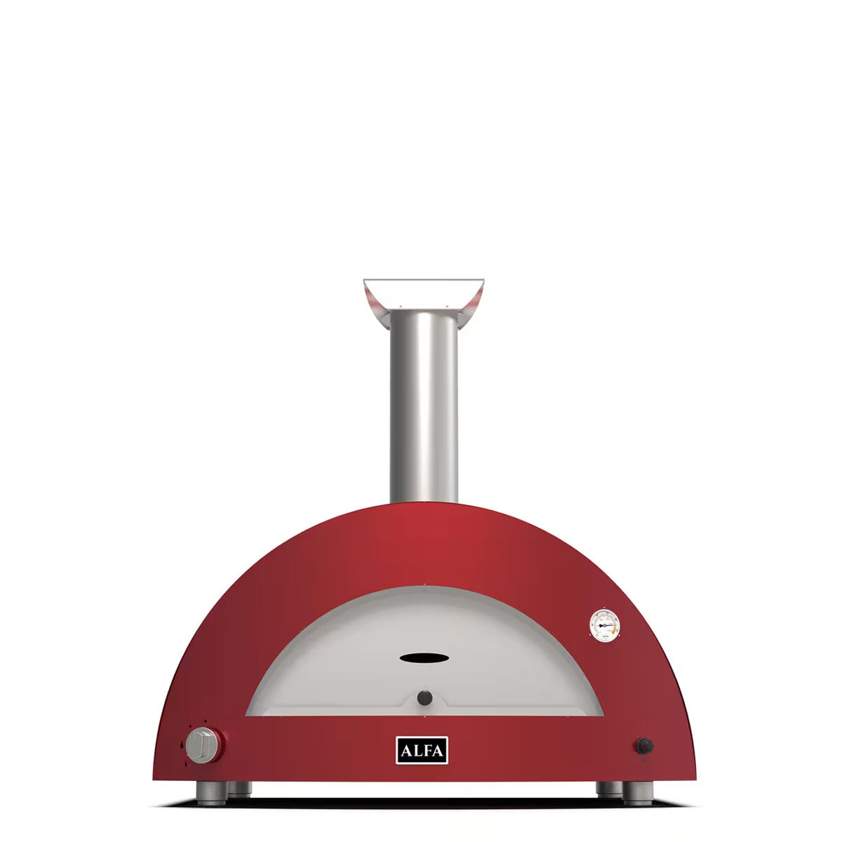 Moderno Gas 3 Pizza Oven — Antique Red