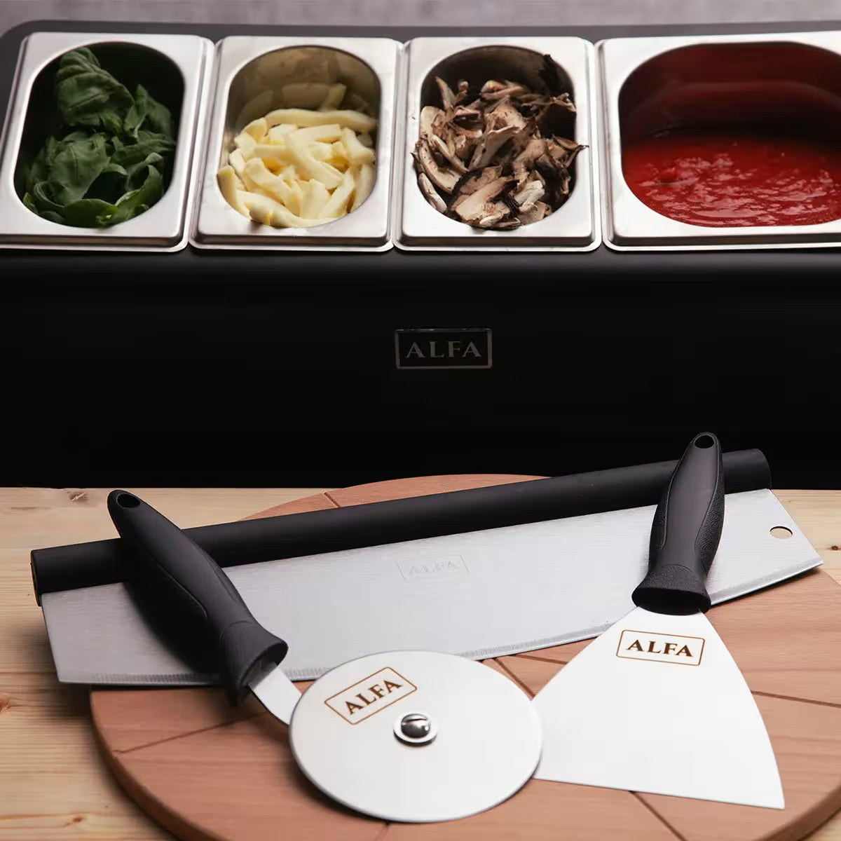 Pizza Topping Station