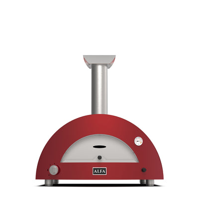 Moderno Wood 2 Pizza Oven — Antique Red